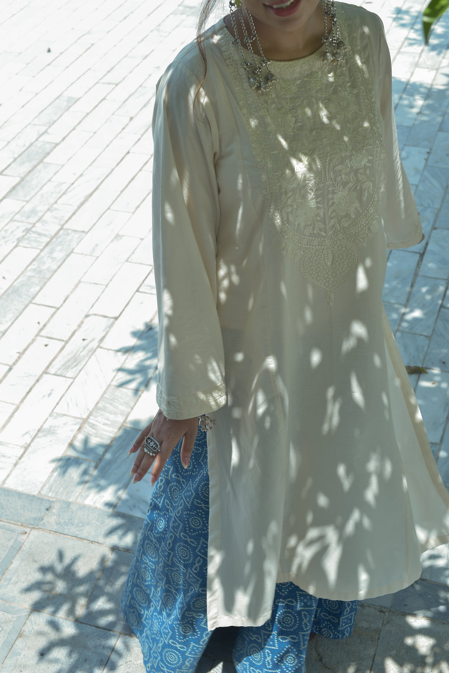 SAFAID EMBROIDERED KURTA