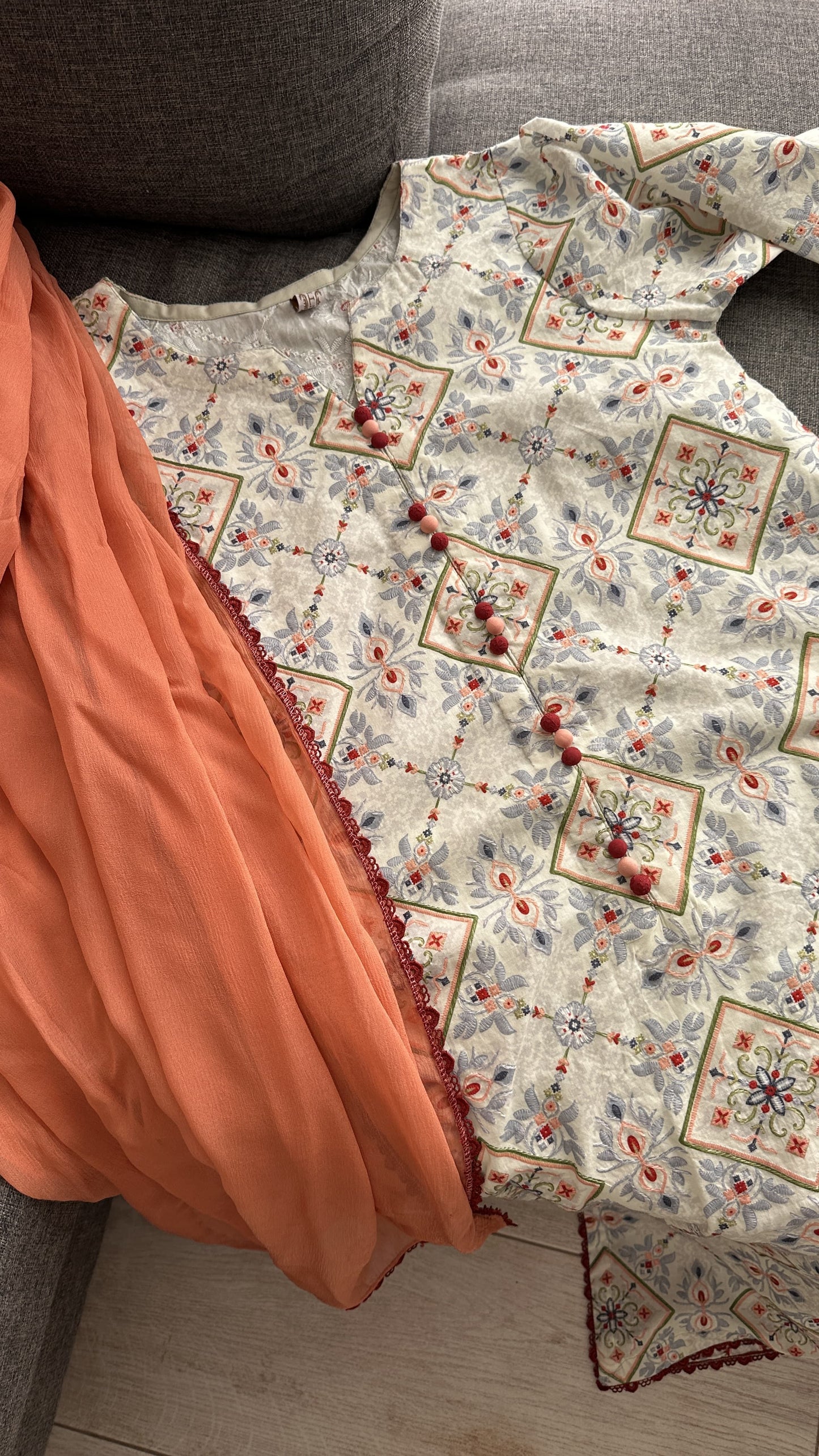 ZARA 3PC CHICKENKARI SET