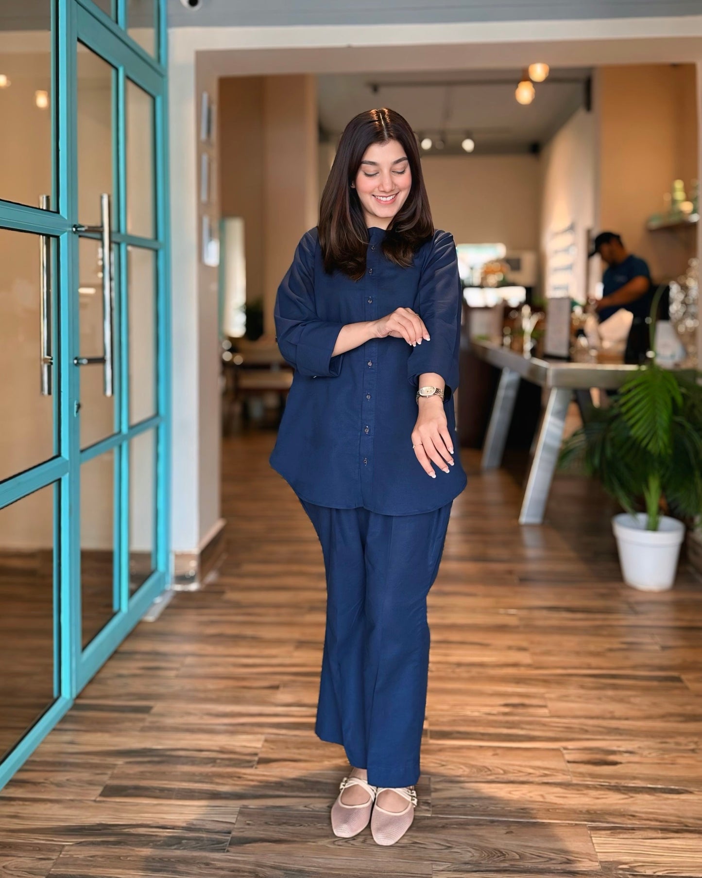 NAVY CO-ORD SET
