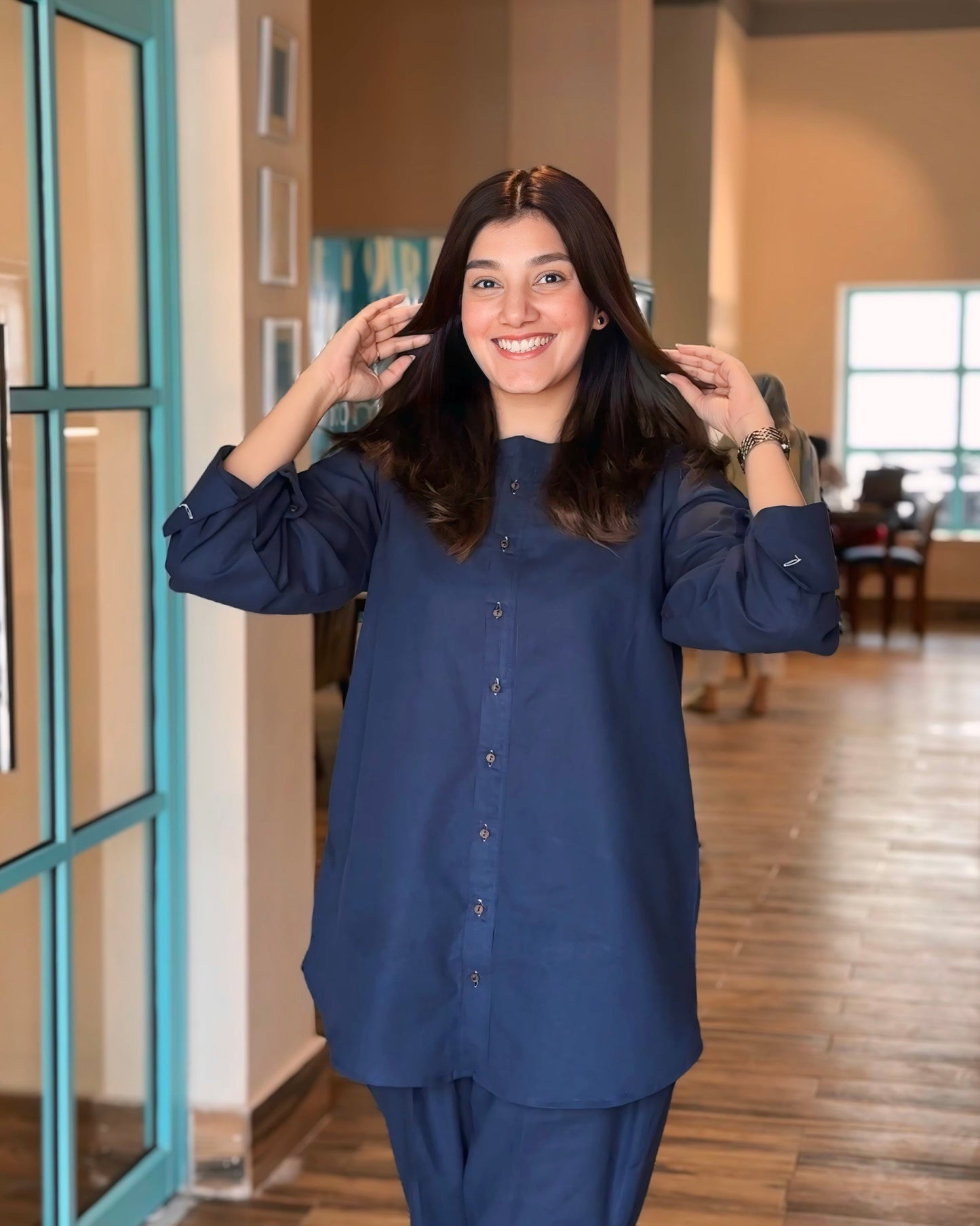 NAVY CO-ORD SET