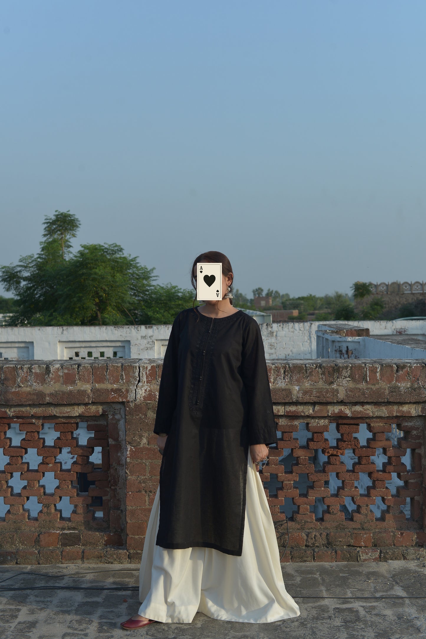 SIYAH- 1PC KURTA