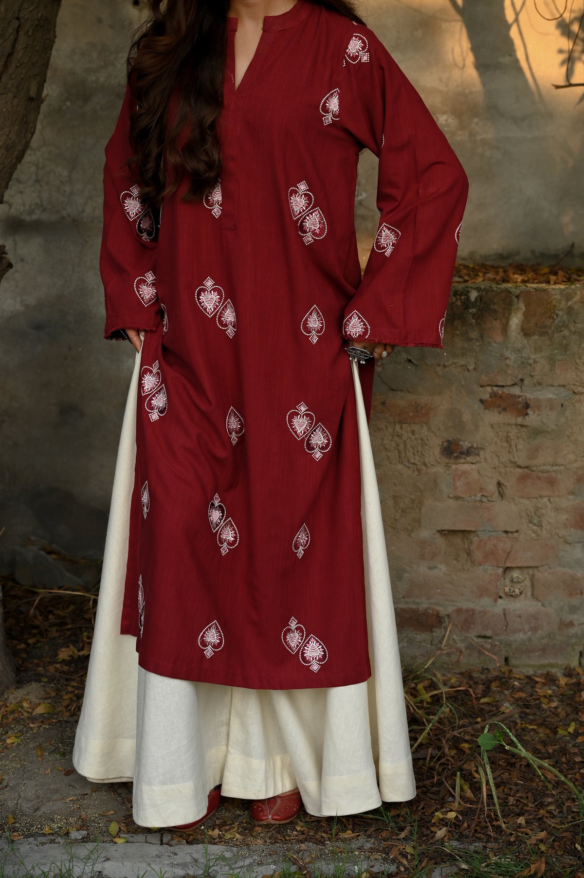 ROSEWOOD-LONG LENGHT KURTA