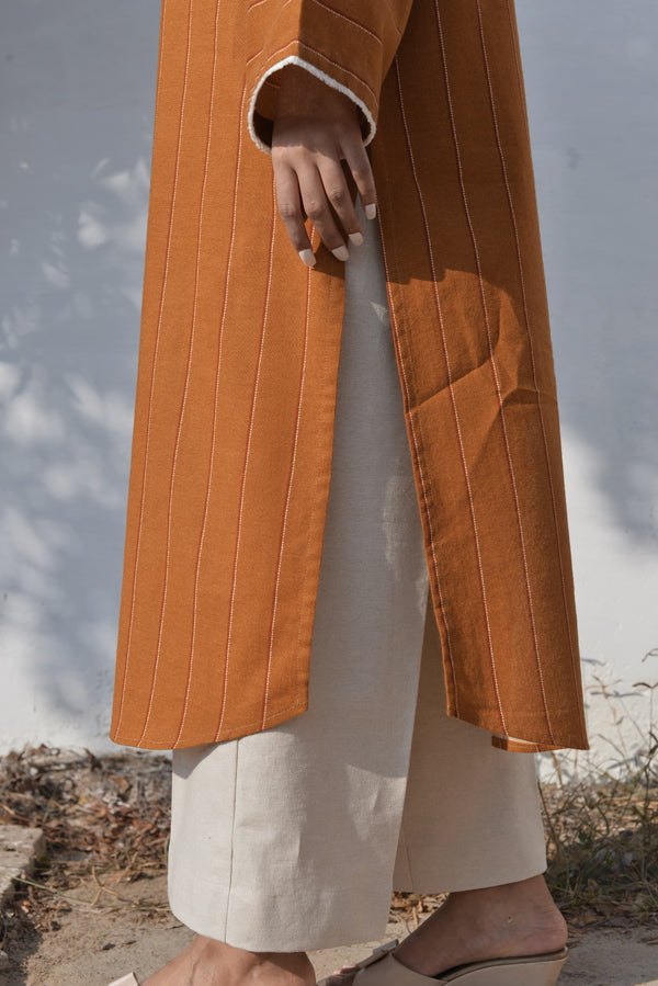 TEXTURED KHADDAR CULOTTES