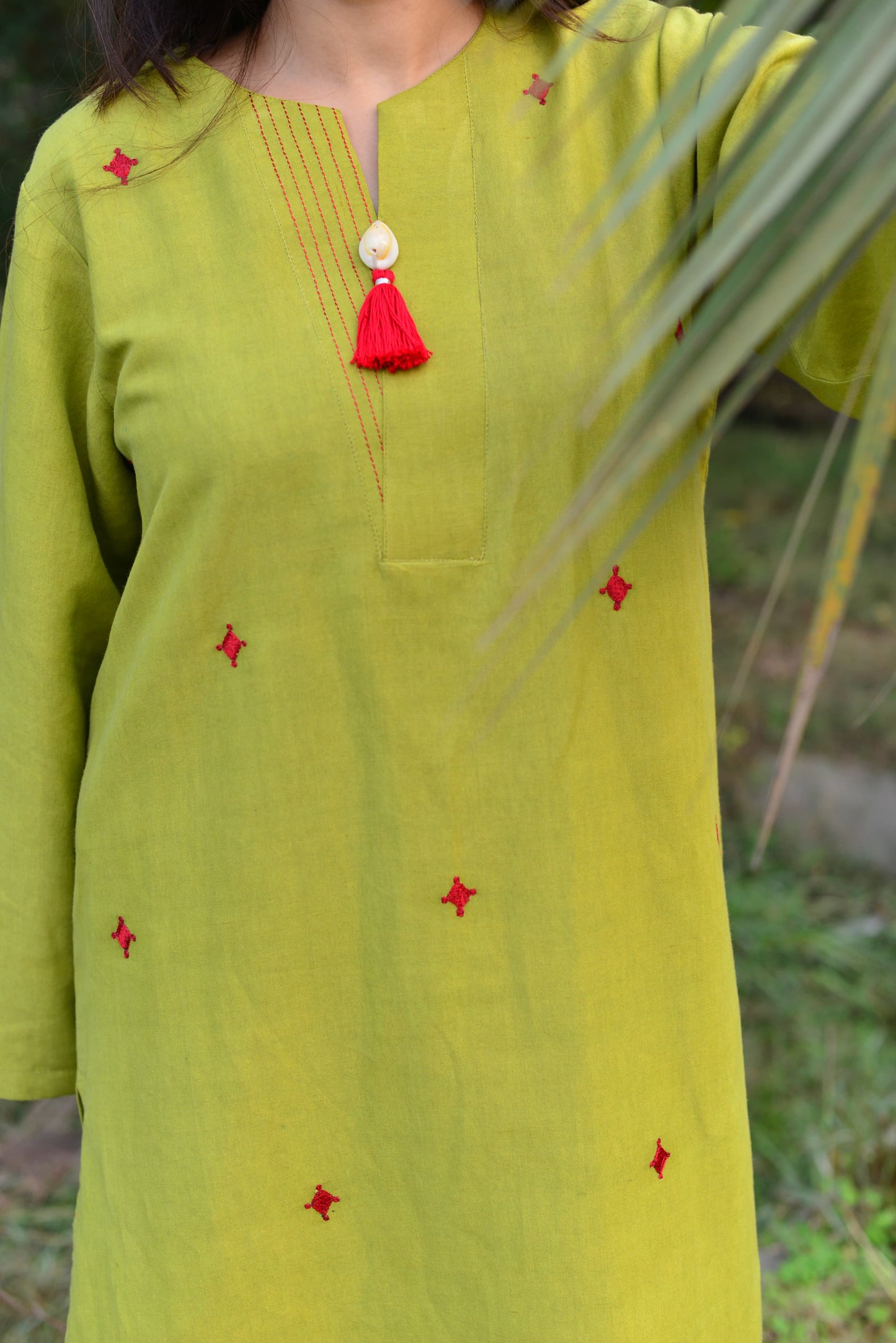 LIME GREEN- 2PC