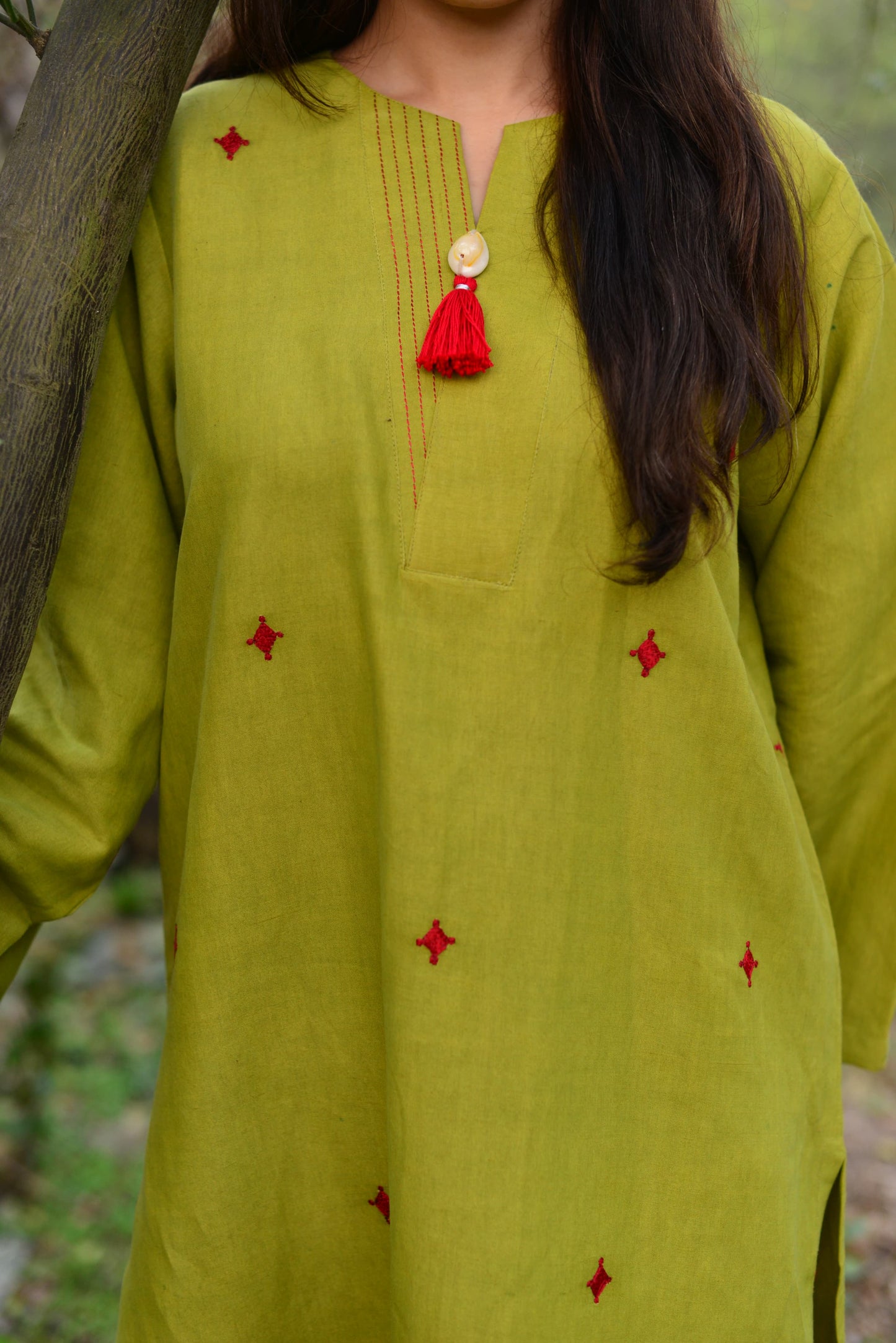 LIME GREEN- 2PC
