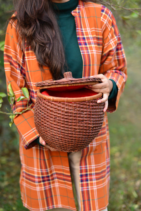 BURNT ORANGE JACKET