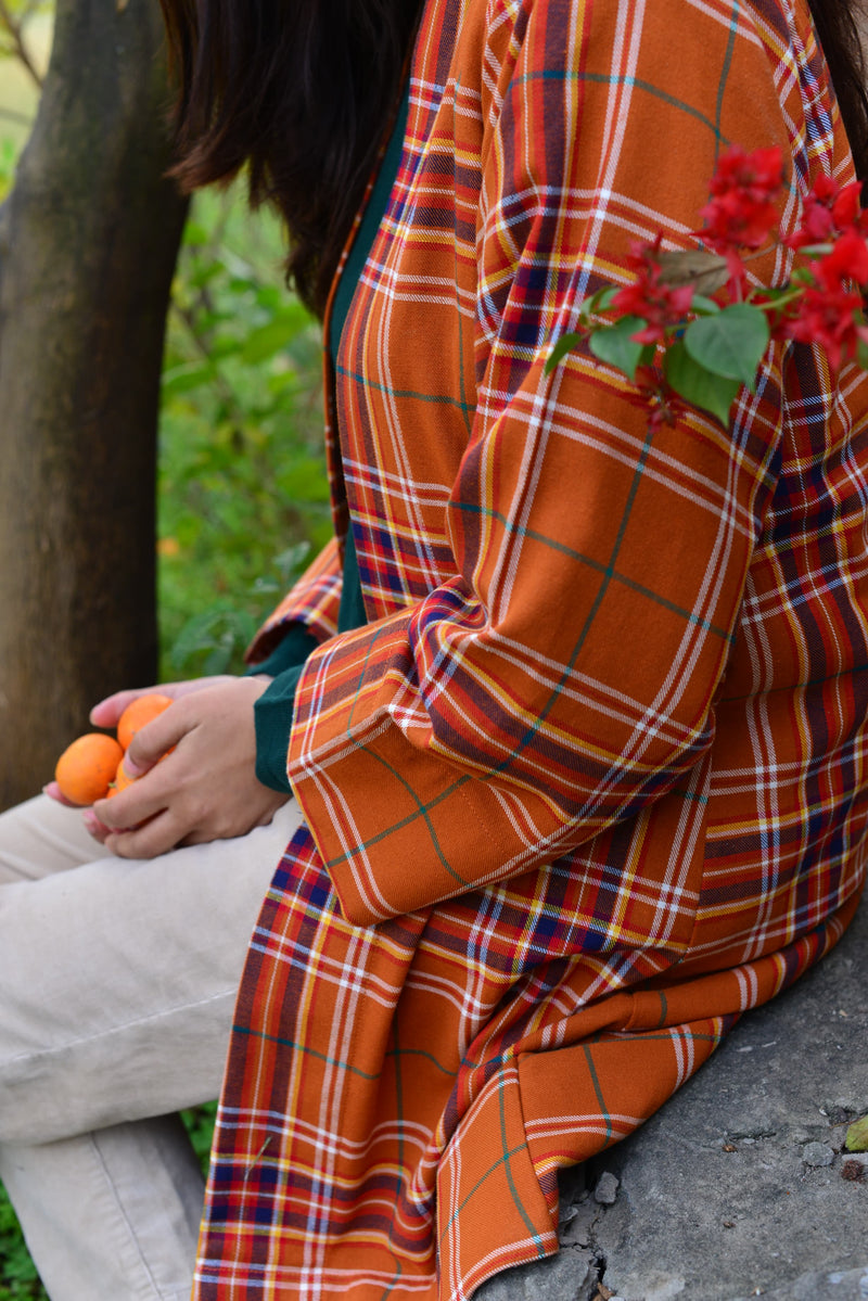 BURNT ORANGE JACKET