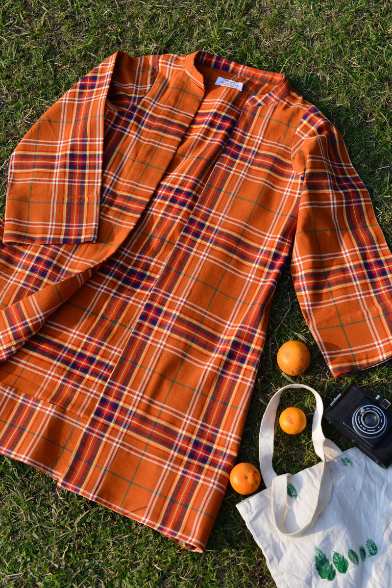 BURNT ORANGE JACKET