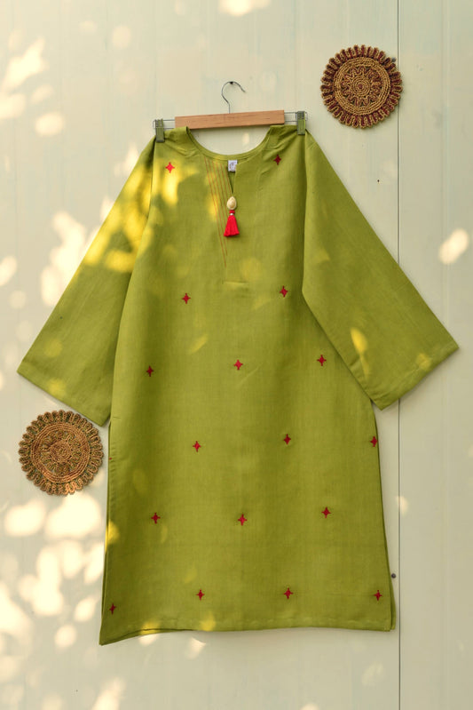 LIME GREEN- 2PC
