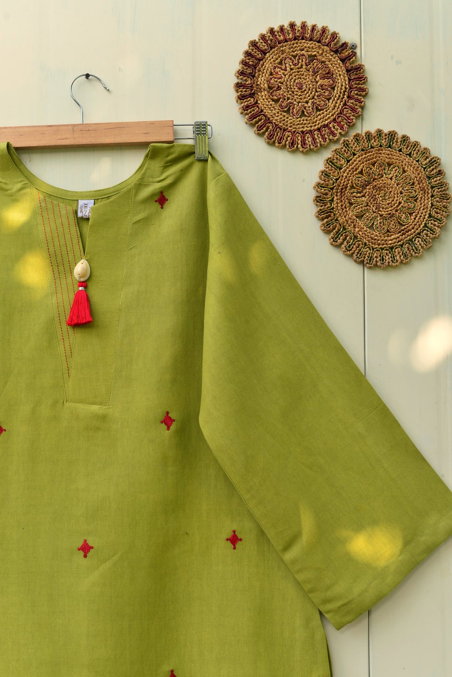 LIME GREEN- 2PC