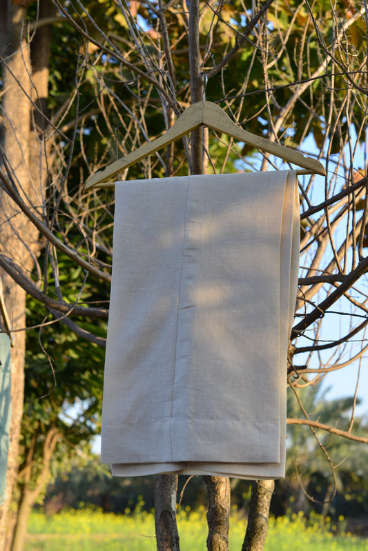 TEXTURED COTTON CULOTTES