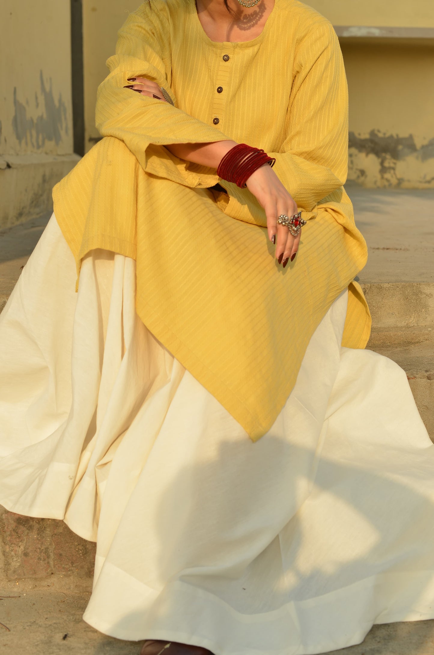 FLARED GARARA PANTS