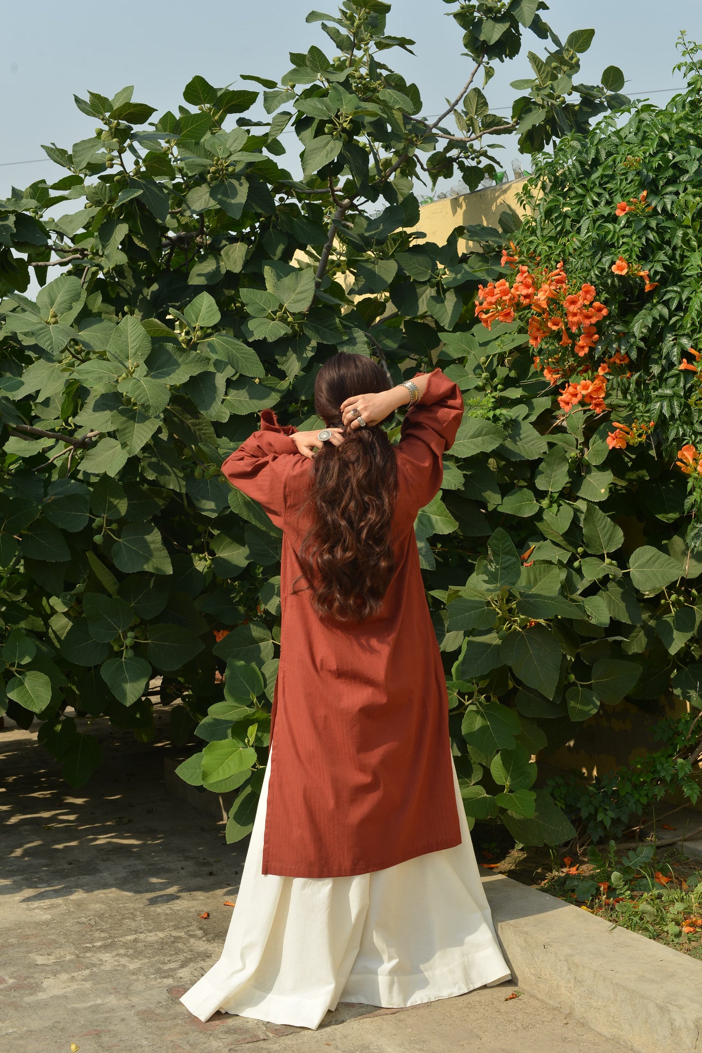 RUST KURTA