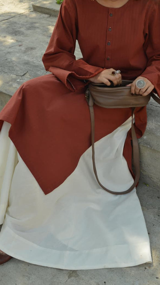 RUST KURTA