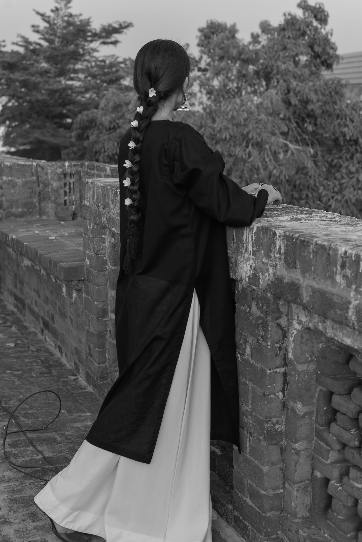 SIYAH- 1PC KURTA