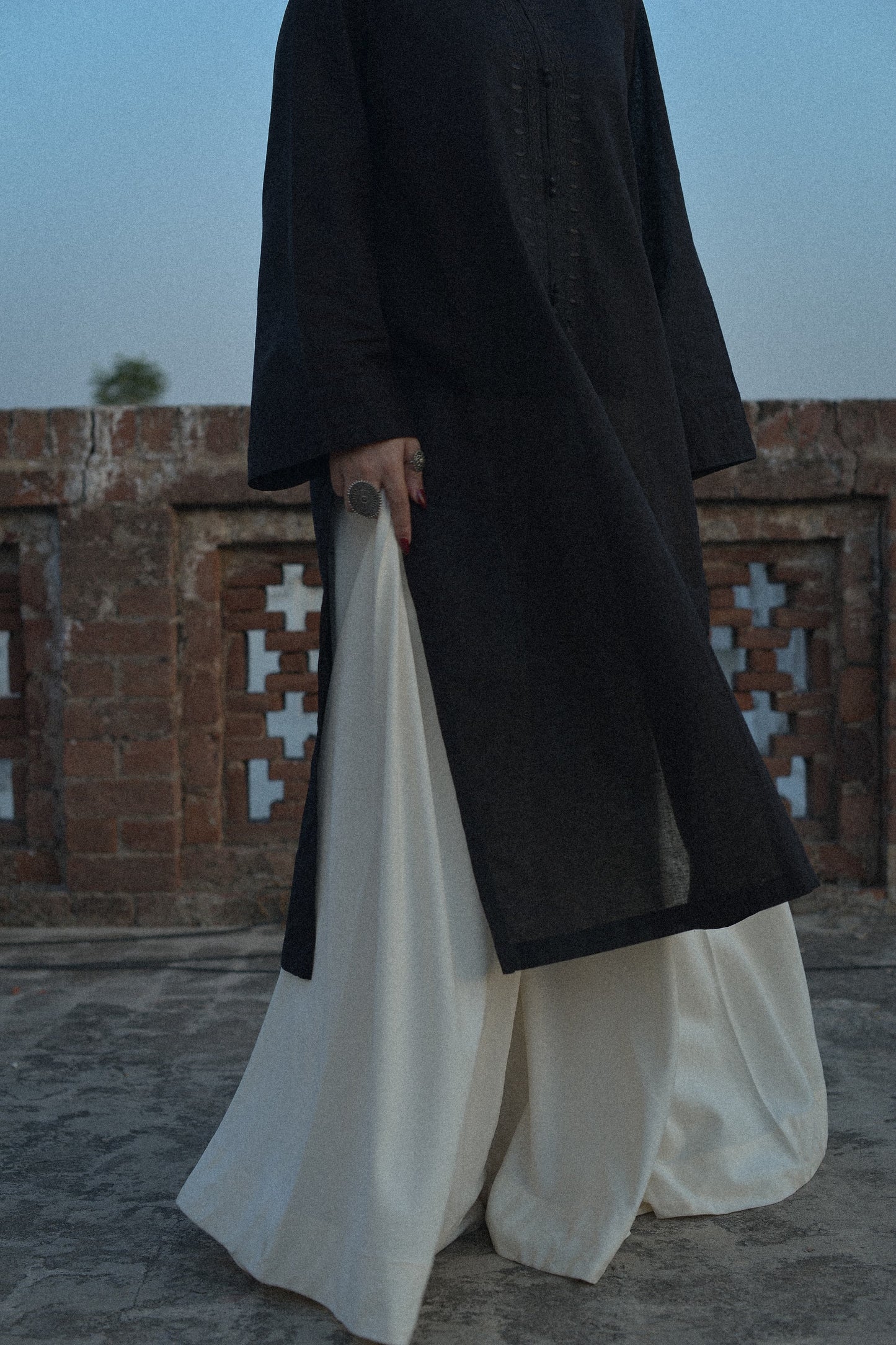 SIYAH- 1PC KURTA