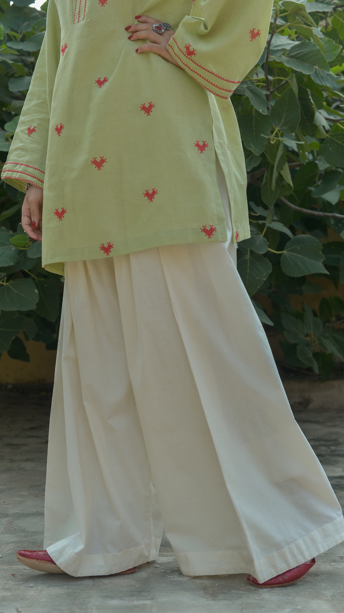 WIDE LEG SHALWAR