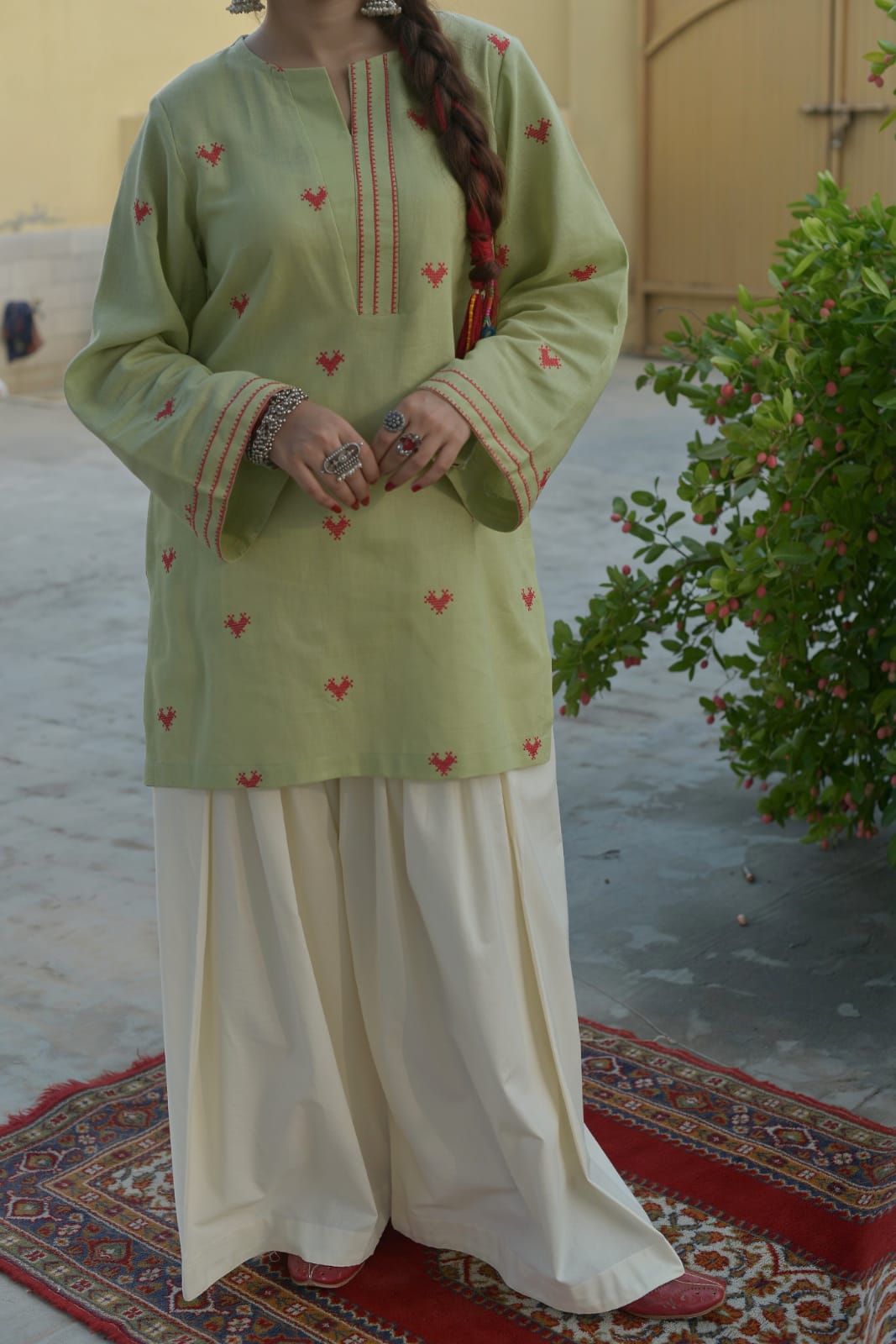 WIDE LEG SHALWAR