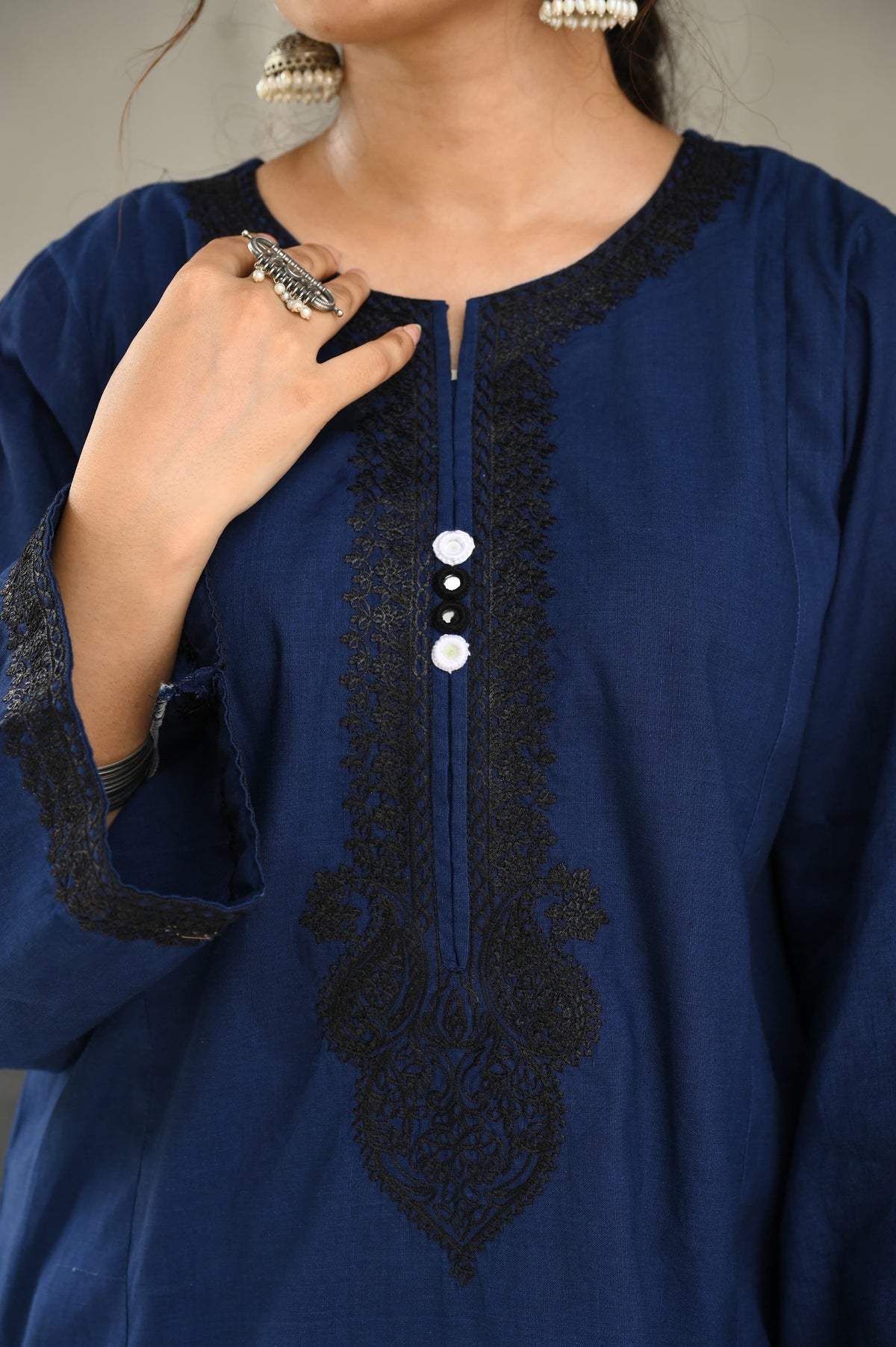 NEELAM-2PC EMBROIDERED SET