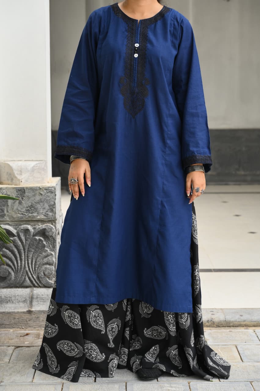 NEELAM-2PC EMBROIDERED SET