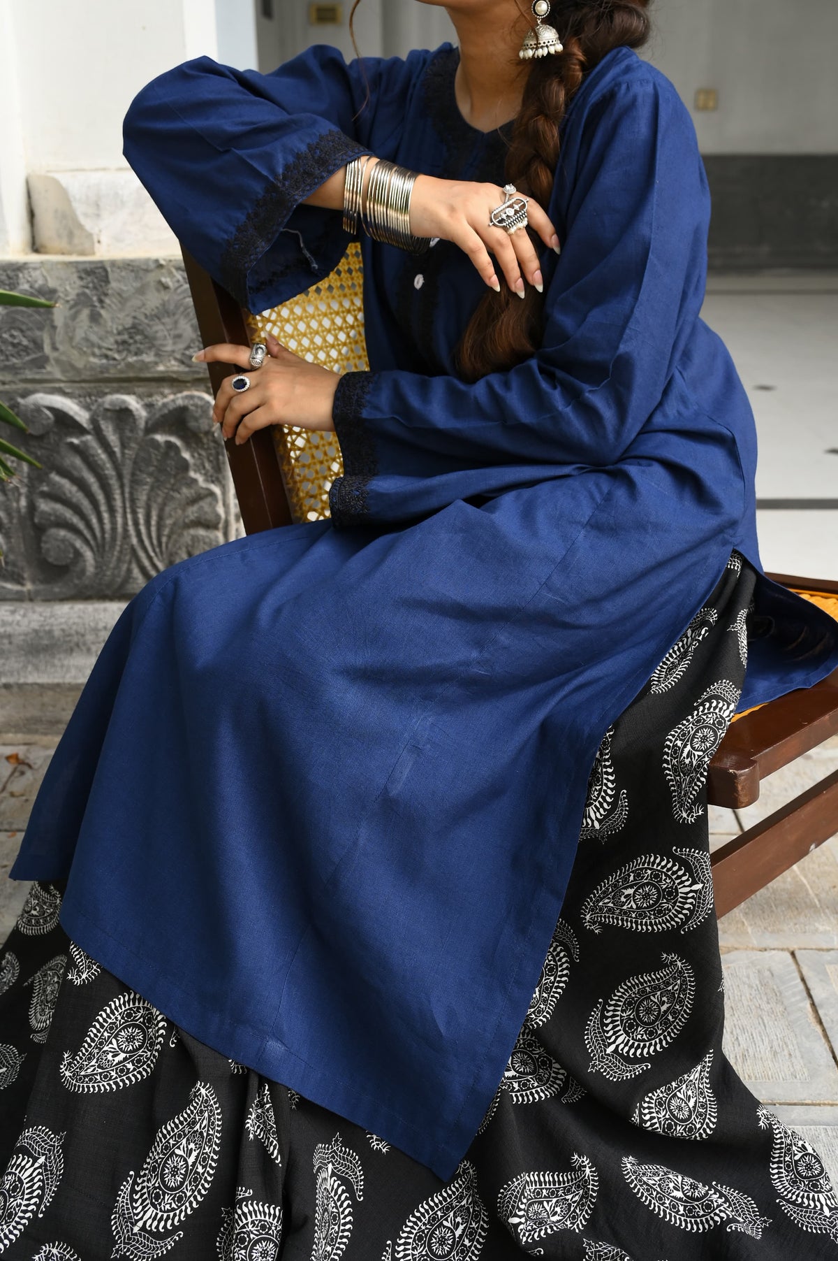 NEELAM-2PC EMBROIDERED SET