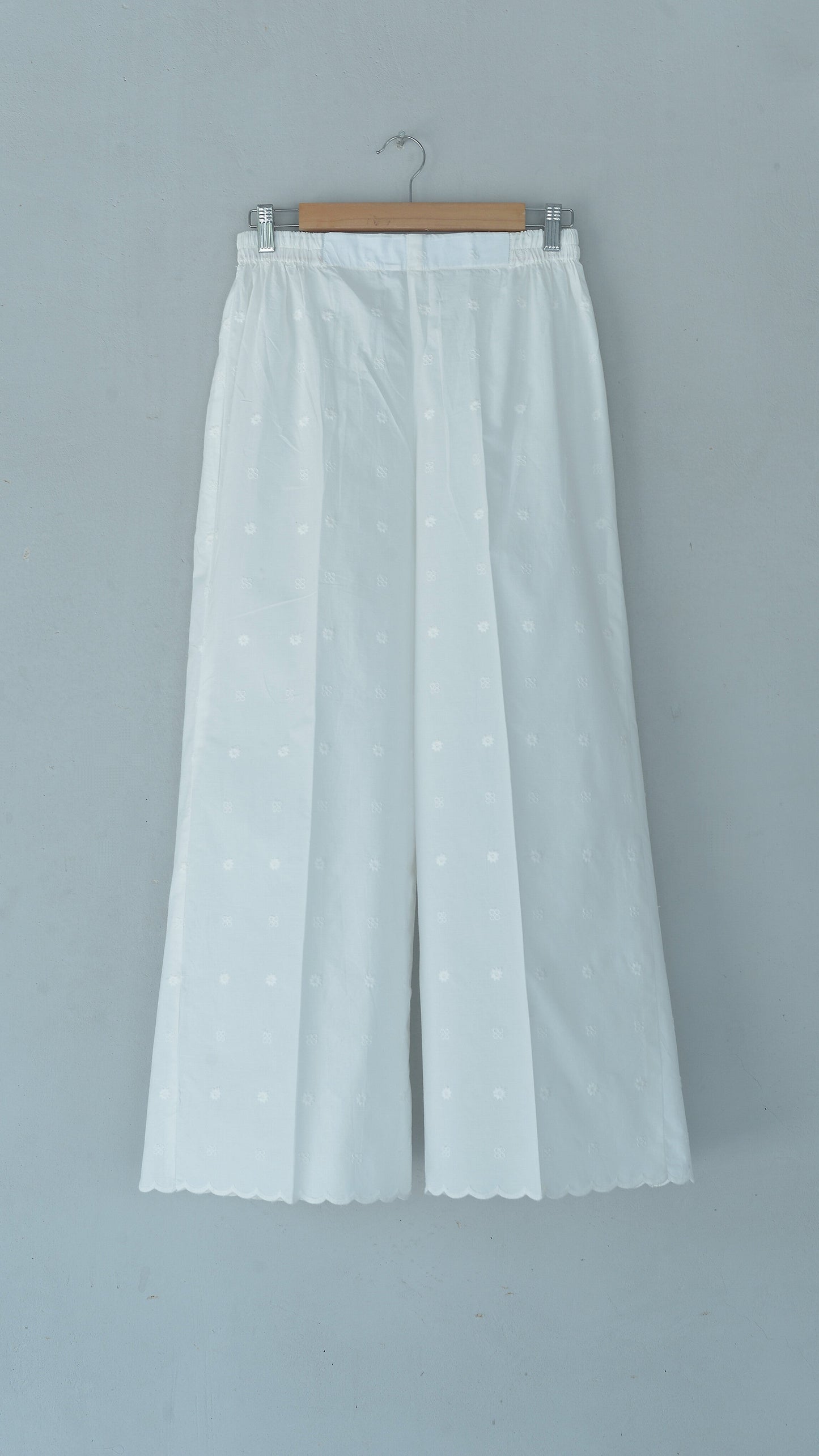EMBROIDERED SUMMERS COTTON PANTS