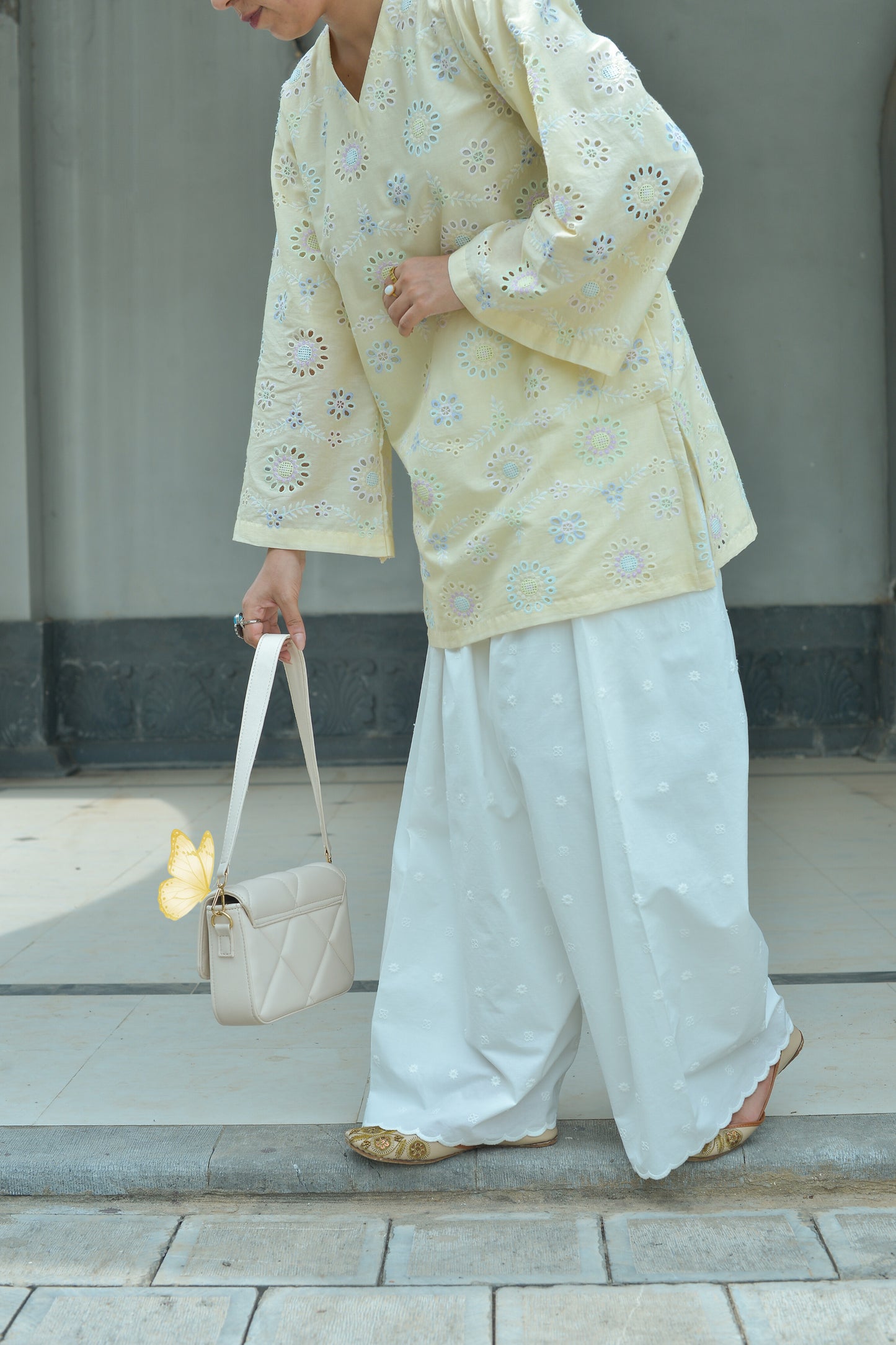 BUTTER YELLOW - 2PC CHICKENKARI SET