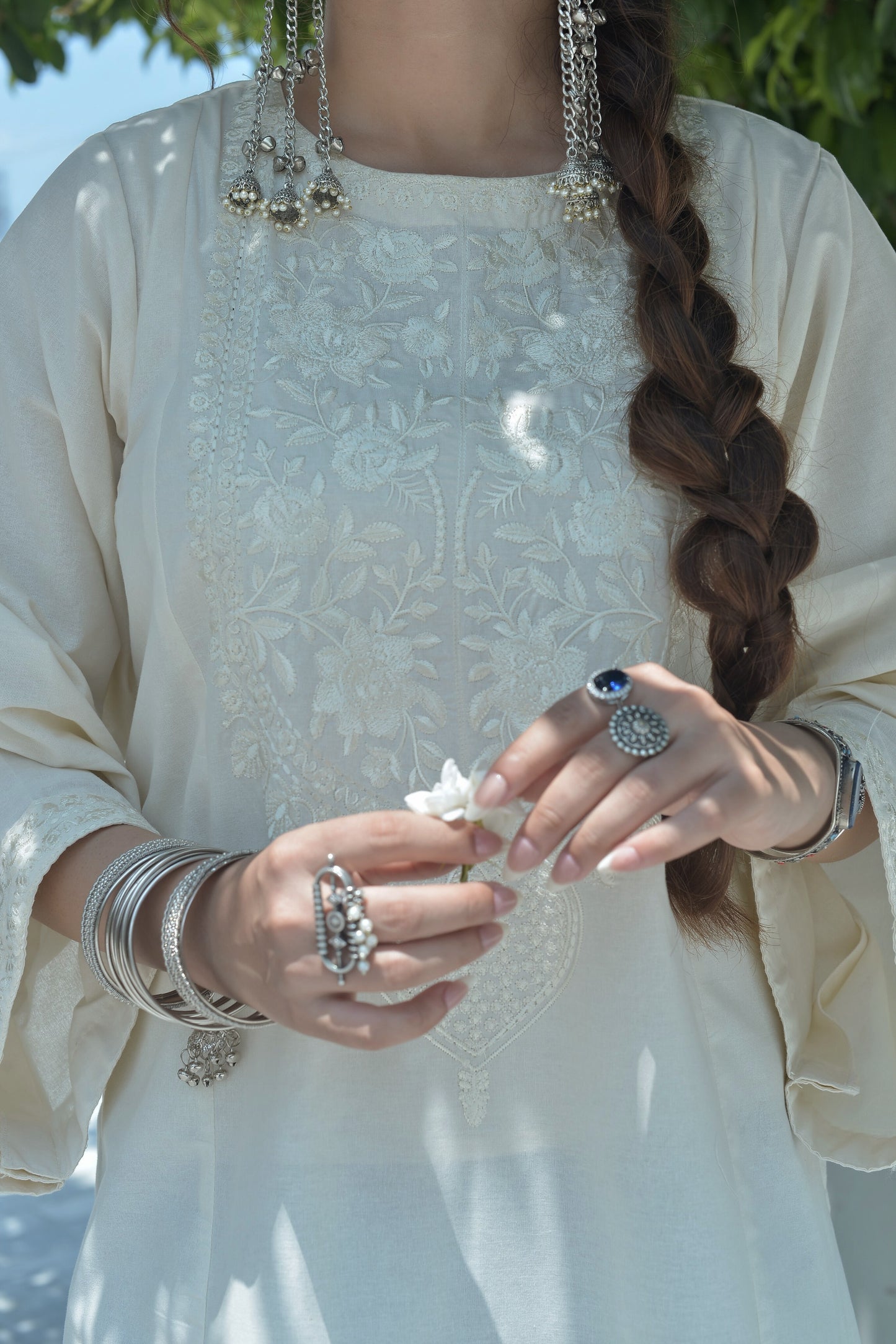 SAFAID EMBROIDERED KURTA