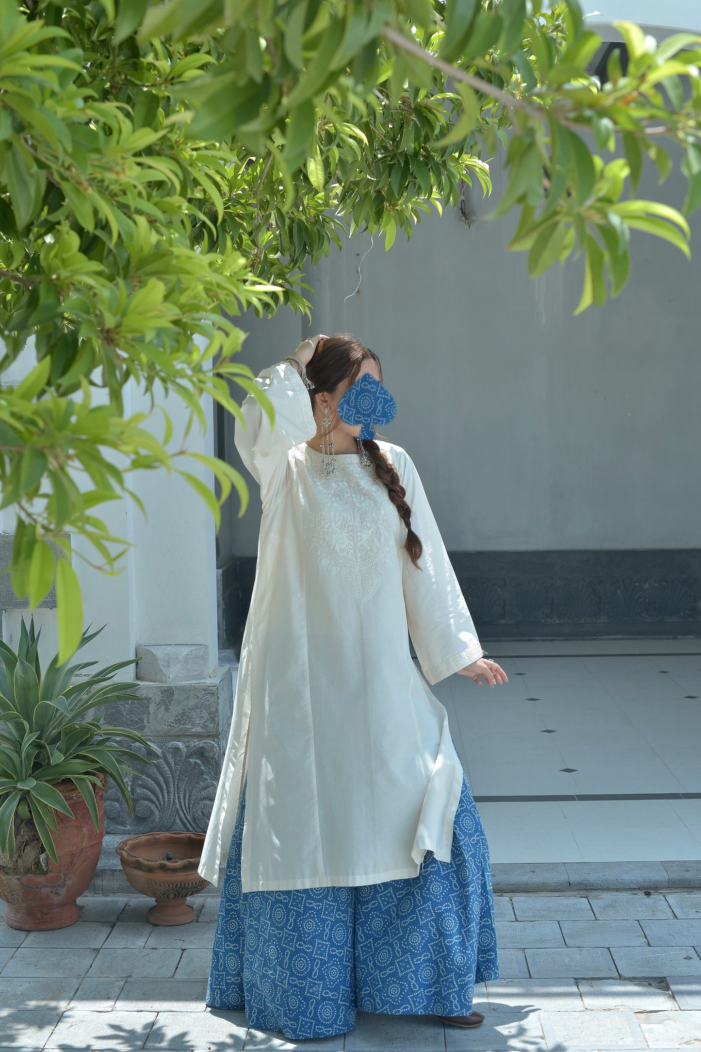 SAFAID EMBROIDERED KURTA