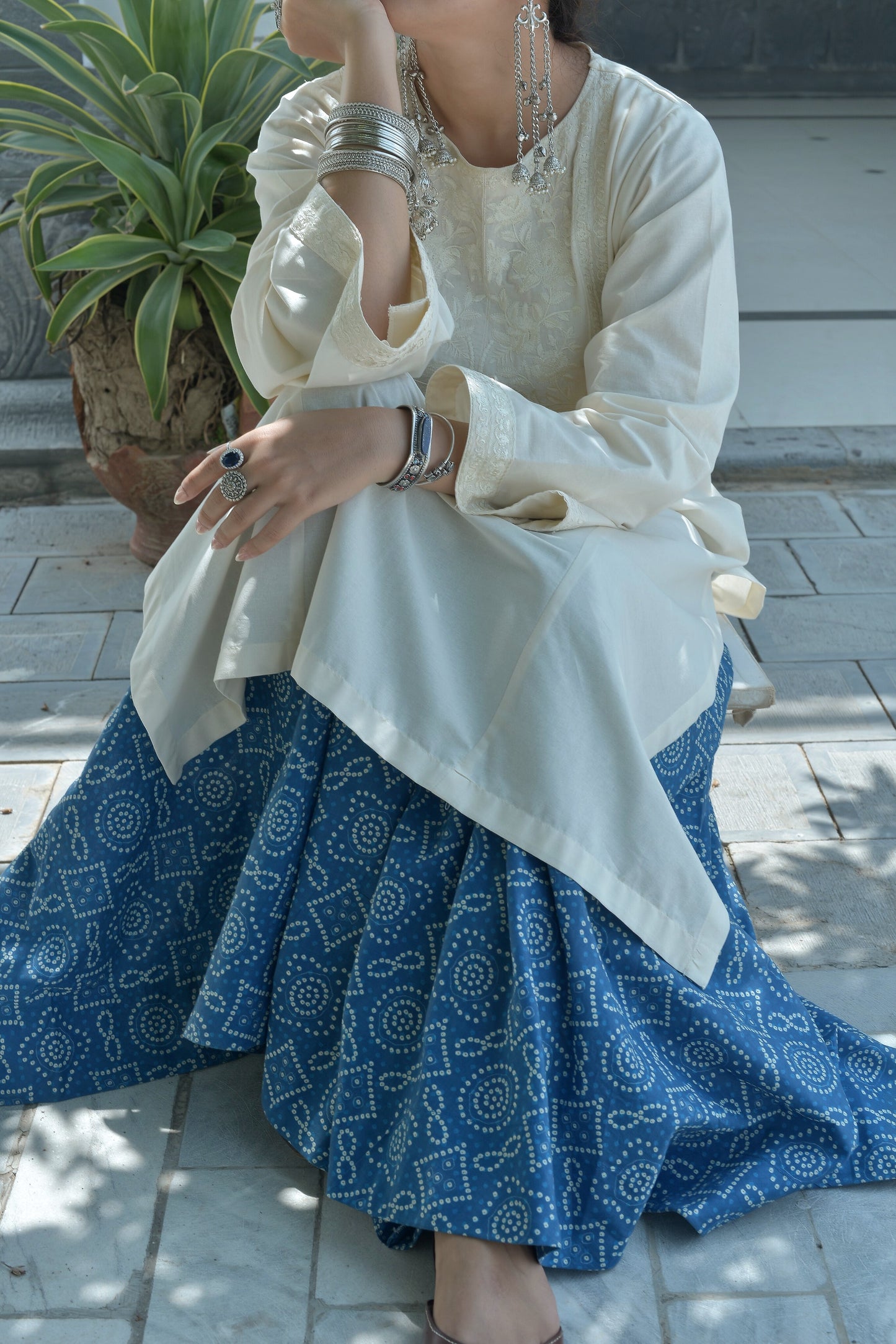 SAFAID EMBROIDERED KURTA