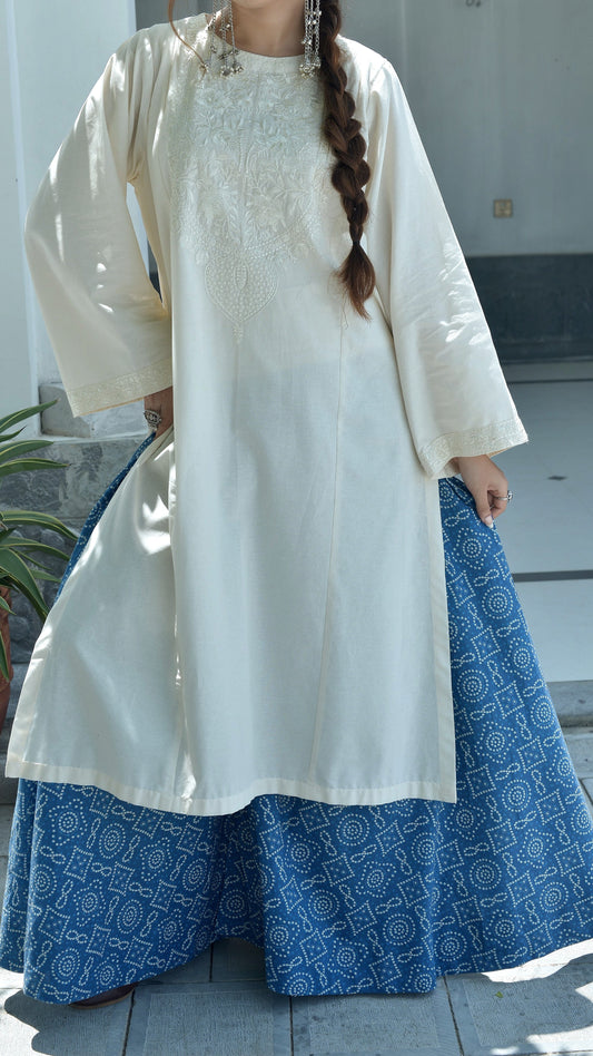SAFAID EMBROIDERED KURTA