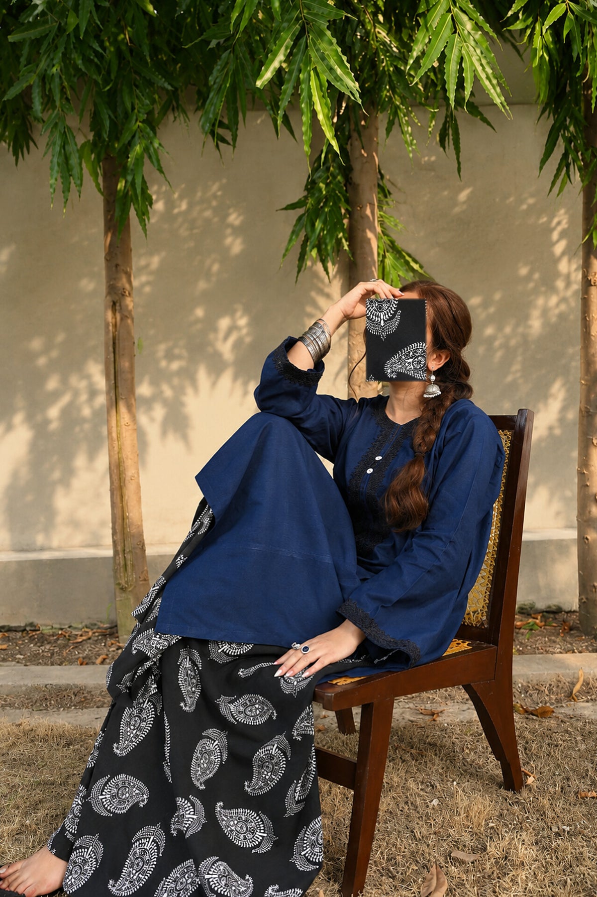 NEELAM-2PC EMBROIDERED SET