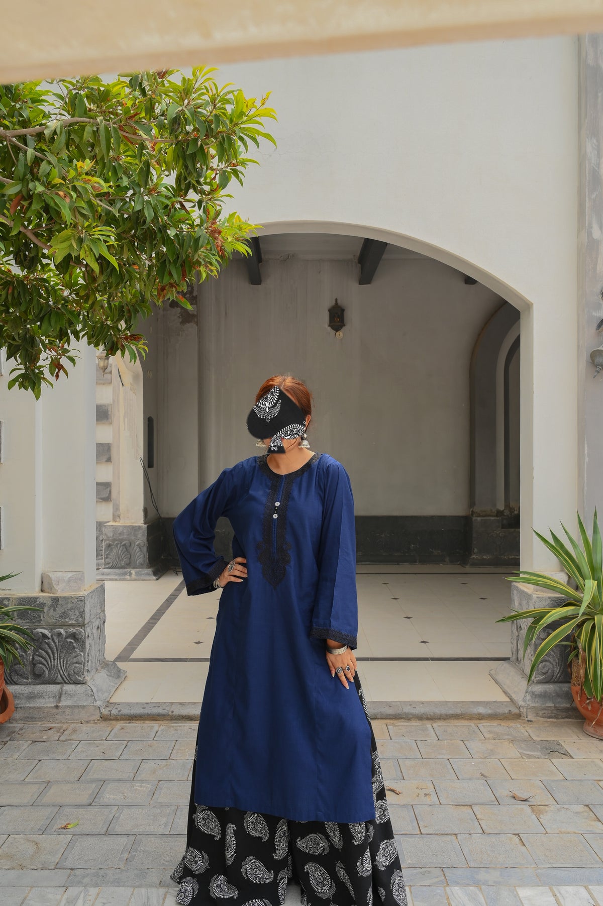 NEELAM-2PC EMBROIDERED SET