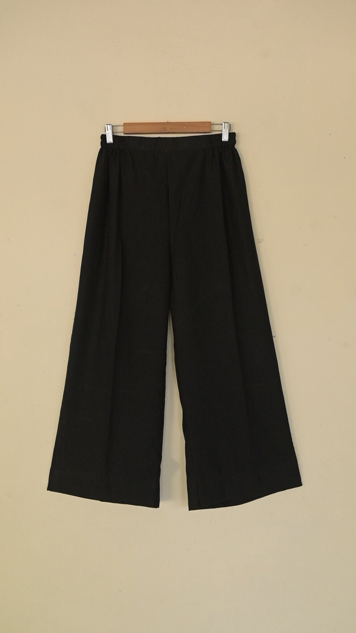 SOLID WINTER STRAIGHT PANTS
