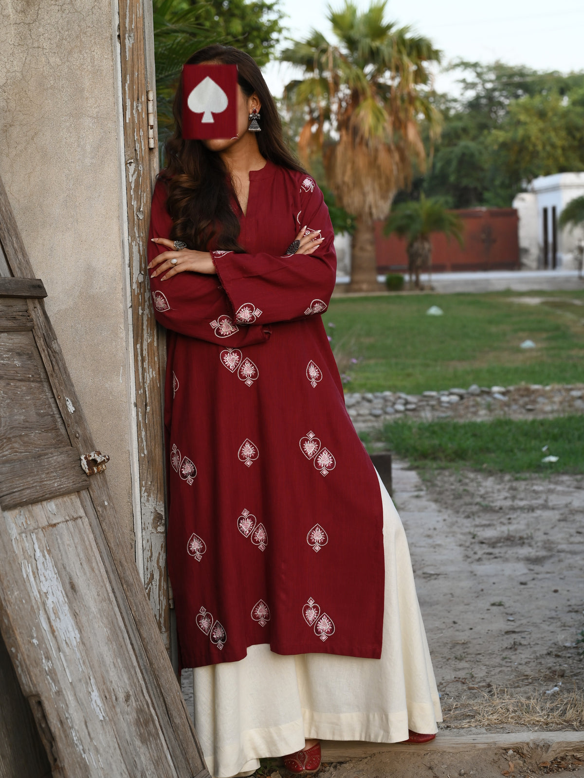 ROSEWOOD-LONG LENGHT KURTA