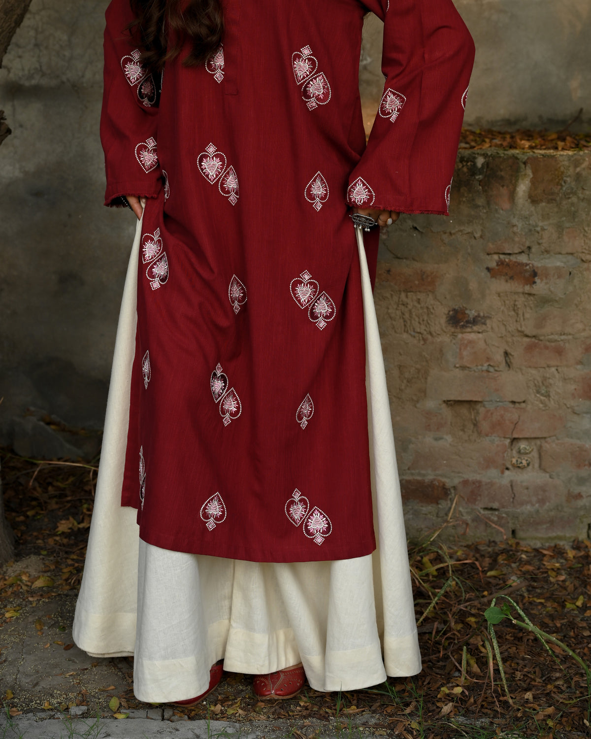 FLARED GARARA PANTS