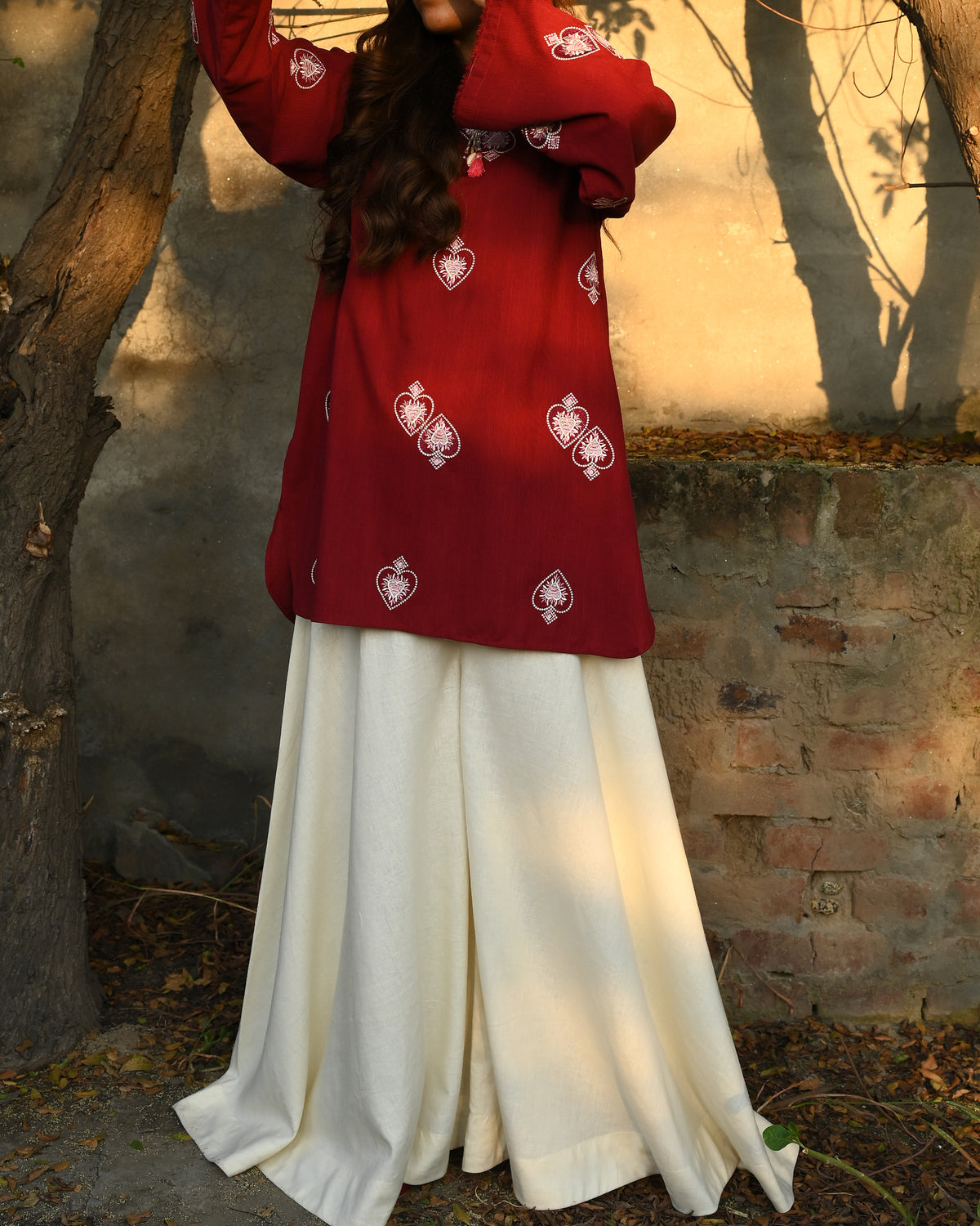FLARED GARARA PANTS